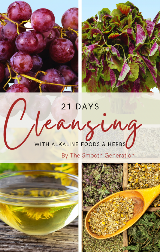 FREE - 21 Days Cleanse With Alkaline Foods & Herbs